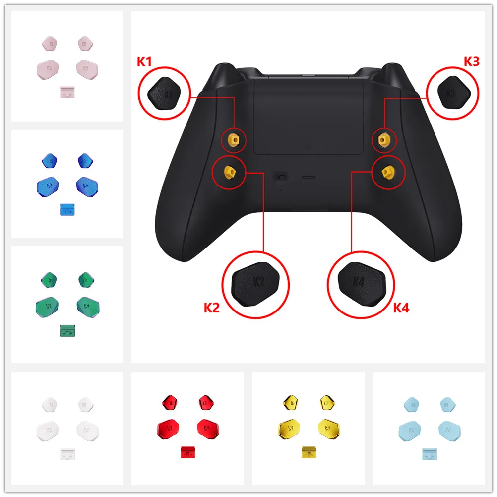 eXtremerate Hope Remap Kit Redesigned K1 K2 K3 K4 Back Buttons Paddles & Toggle Switch for Xbox Core Wireless Controller
eXtremerate Hope Remap Kit Redesigned K1 K2 K3 K4 Back Buttons Paddles & Toggle Switch for Xbox Core Wireless Controller