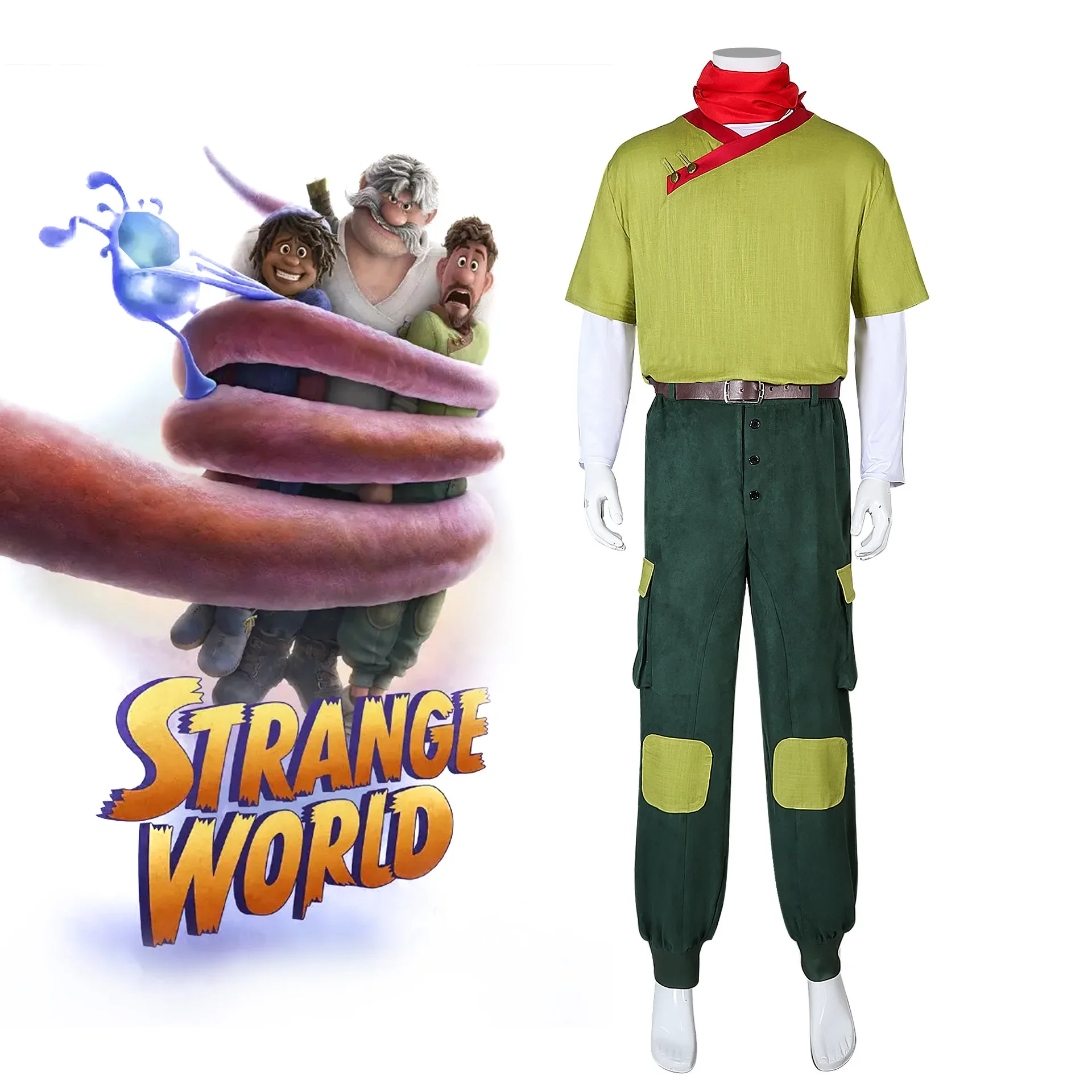 Strange World Searcher Clade Cosplay Costume Ethan Clade Cos Costume
Strange World Searcher Clade Cosplay Costume Ethan Clade Cos Costume