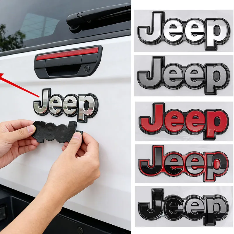 15.8CM ABS Auto Side Body Trunk Emblem Badge Sticker for Jeep Wrangler Grand Cherokee Compass Renegade Patriot Rubicon Liberty
15.8CM ABS Auto Side Body Trunk Emblem Badge Sticker for Jeep Wrangler Grand Cherokee Compass Renegade Patriot Rubicon Liberty
