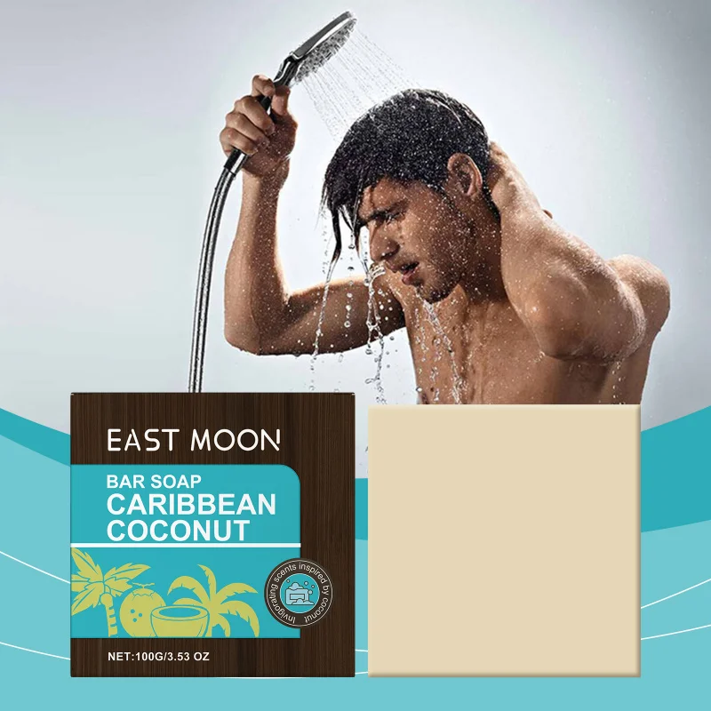 East Moon Caribbean Coconut Soap - Moisturizing Body Bar For Gentle Cleansing, Long-Lasting Fresh Scent, Nourishing Bath Soap
East Moon Caribbean Coconut Soap - Moisturizing Body Bar For Gentle Cleansing, Long-Lasting Fresh Scent, Nourishing Bath Soap