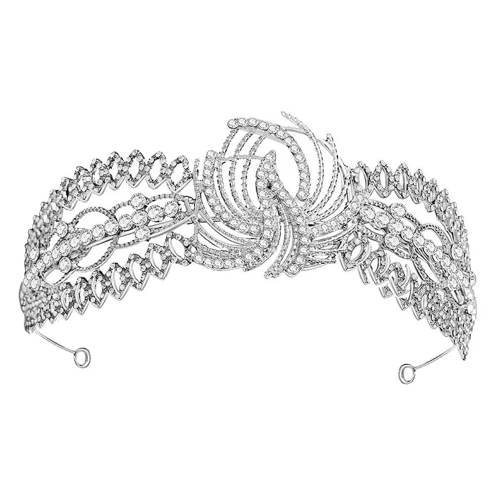 Alloy Crystal Headband Rhinestone Crown Bride Hair Accessories Wedding Dress Elegant Rhinestone Tiaras Headdress
Alloy Crystal Headband Rhinestone Crown Bride Hair Accessories Wedding Dress Elegant Rhinestone Tiaras Headdress