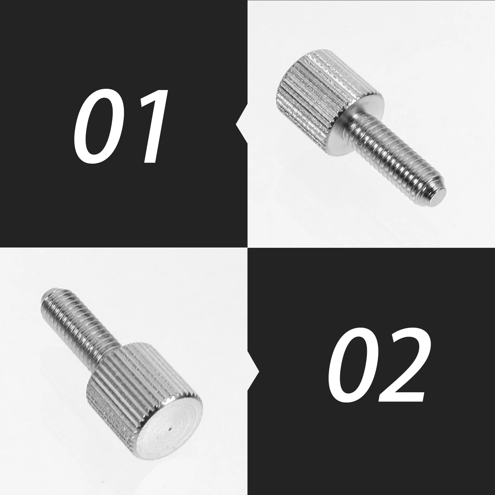 Knurled Thumb Computer Case Screws Silver Nickel Plated Iron Practical Screw High Quality Material Light Weight Rust Corrosion
Knurled Thumb Computer Case Screws Silver Nickel Plated Iron Practical Screw High Quality Material Light Weight Rust Corrosion
