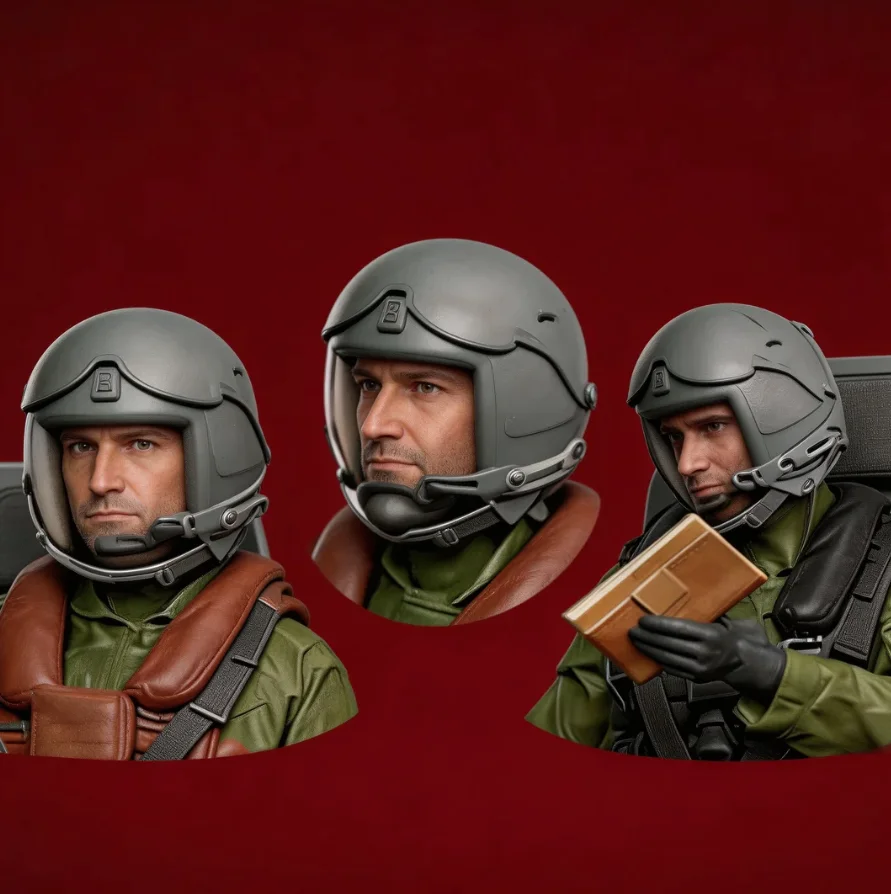 1/48 (на 3 фигурки) Наборы моделей солдат из смолы, бесцветные, для самостоятельной сборки A-2267
1/48 (на 3 фигурки) Наборы моделей солдат из смолы, бесцветные, для самостоятельной сборки A-2267