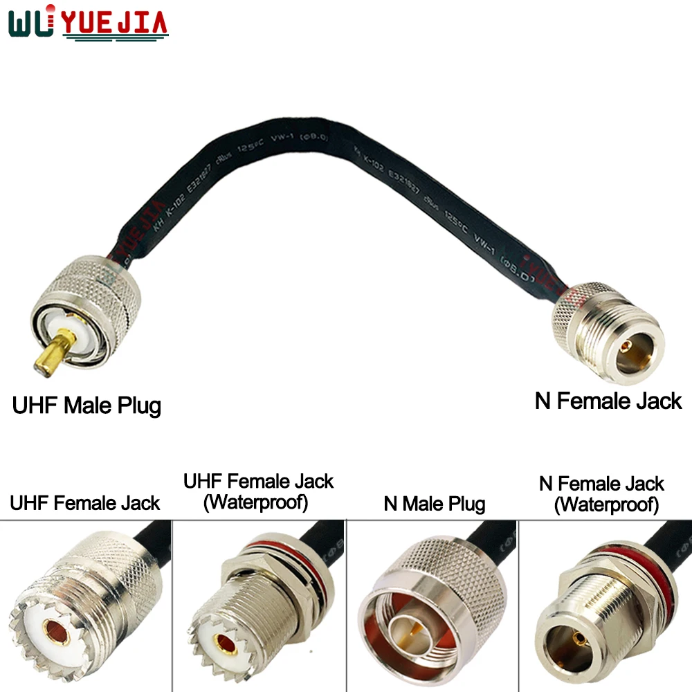 Waterproof SL16 UHF Male to L16 N Female Jack Connector Window Door Pass Through Flat 50ohm RF Coax Cable Pigtail Extension Cord
Waterproof SL16 UHF Male to L16 N Female Jack Connector Window Door Pass Through Flat 50ohm RF Coax Cable Pigtail Extension Cord