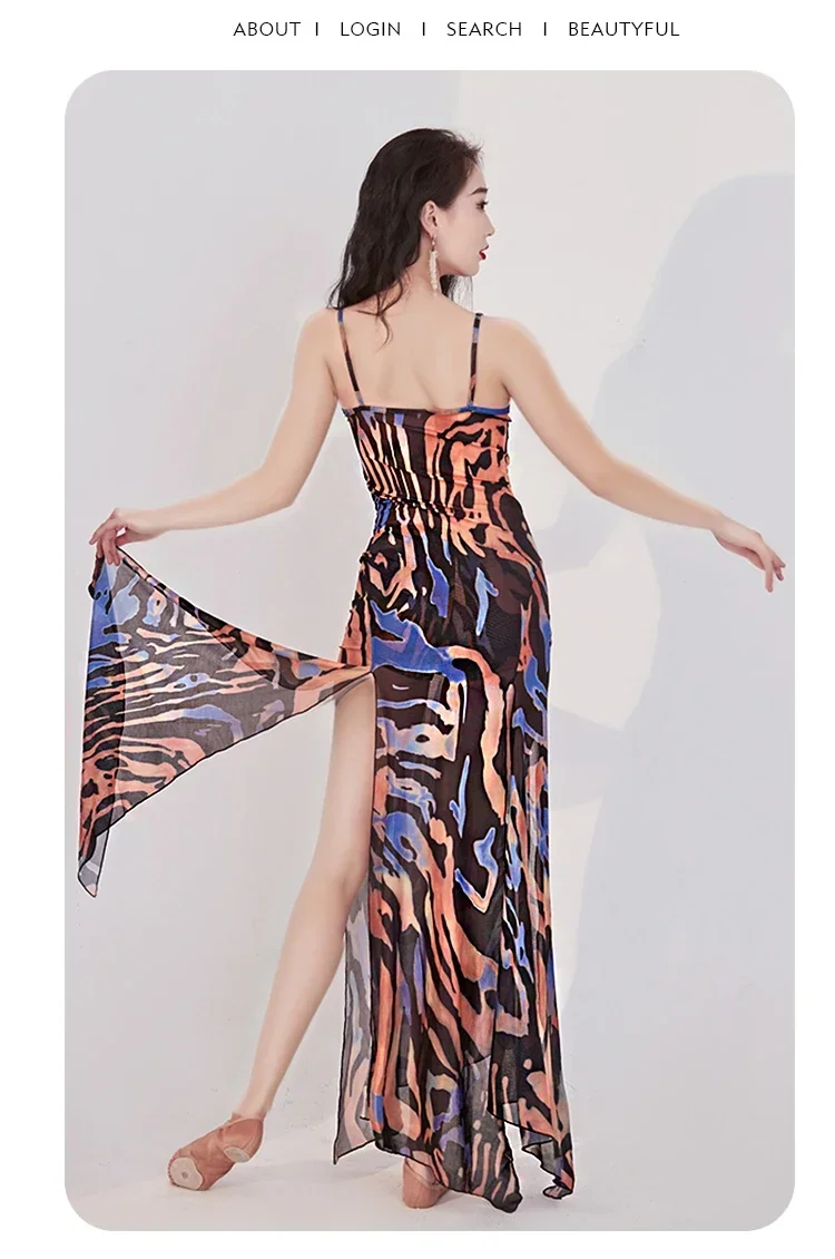 Belly Dance Dress Women 2023 New Mesh Strap Gauze Elegant Printing Dress Oriental Shaabi Performance Costume Bellydance Skirt
Belly Dance Dress Women 2023 New Mesh Strap Gauze Elegant Printing Dress Oriental Shaabi Performance Costume Bellydance Skirt