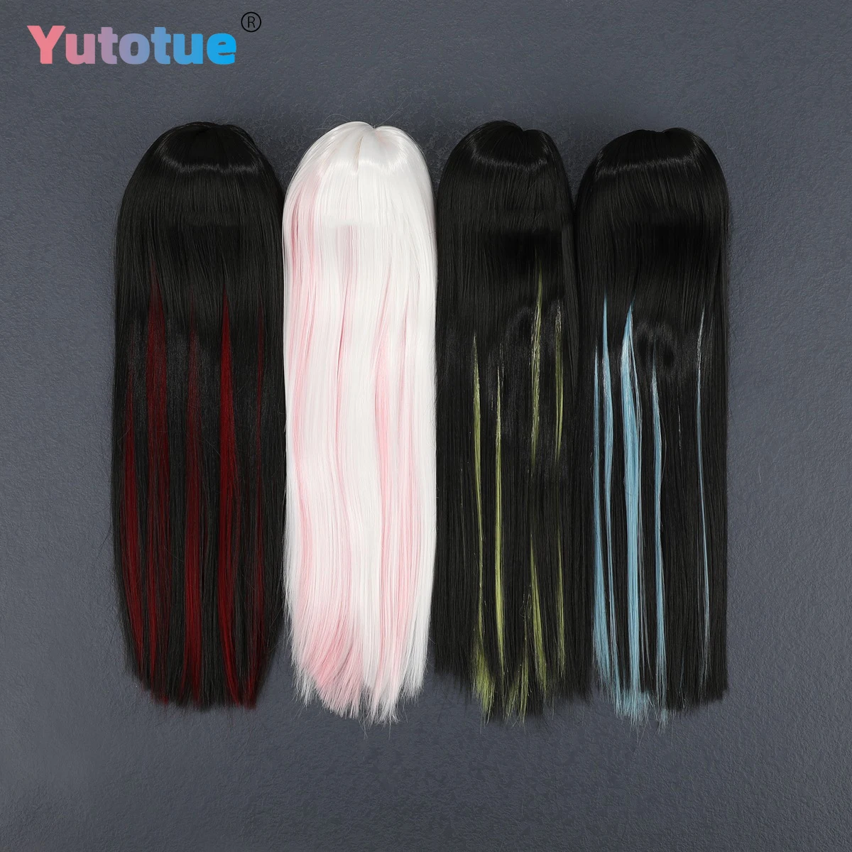 Yutotue Dolls Long Straight Double color Hair Wigs for 1/3 1/4 1/6 BJD Dolls Fashion Doll DIY Toy
Yutotue Dolls Long Straight Double color Hair Wigs for 1/3 1/4 1/6 BJD Dolls Fashion Doll DIY Toy