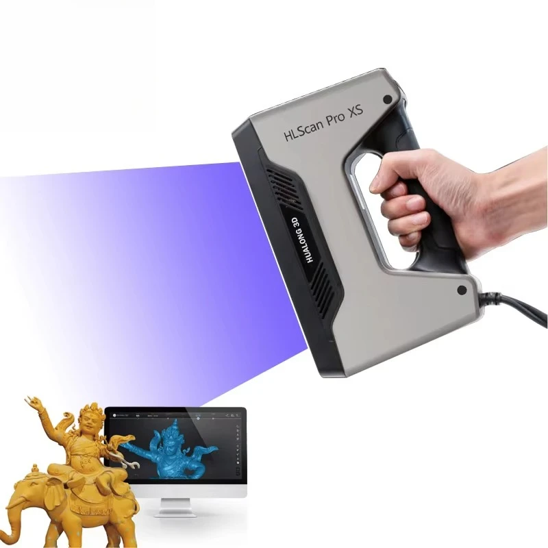 HUALONG Machinery Handheld Portable Industrial Human Figure Laser 3D Scanner For Engraving Model Scanning Full Body 3d Printer