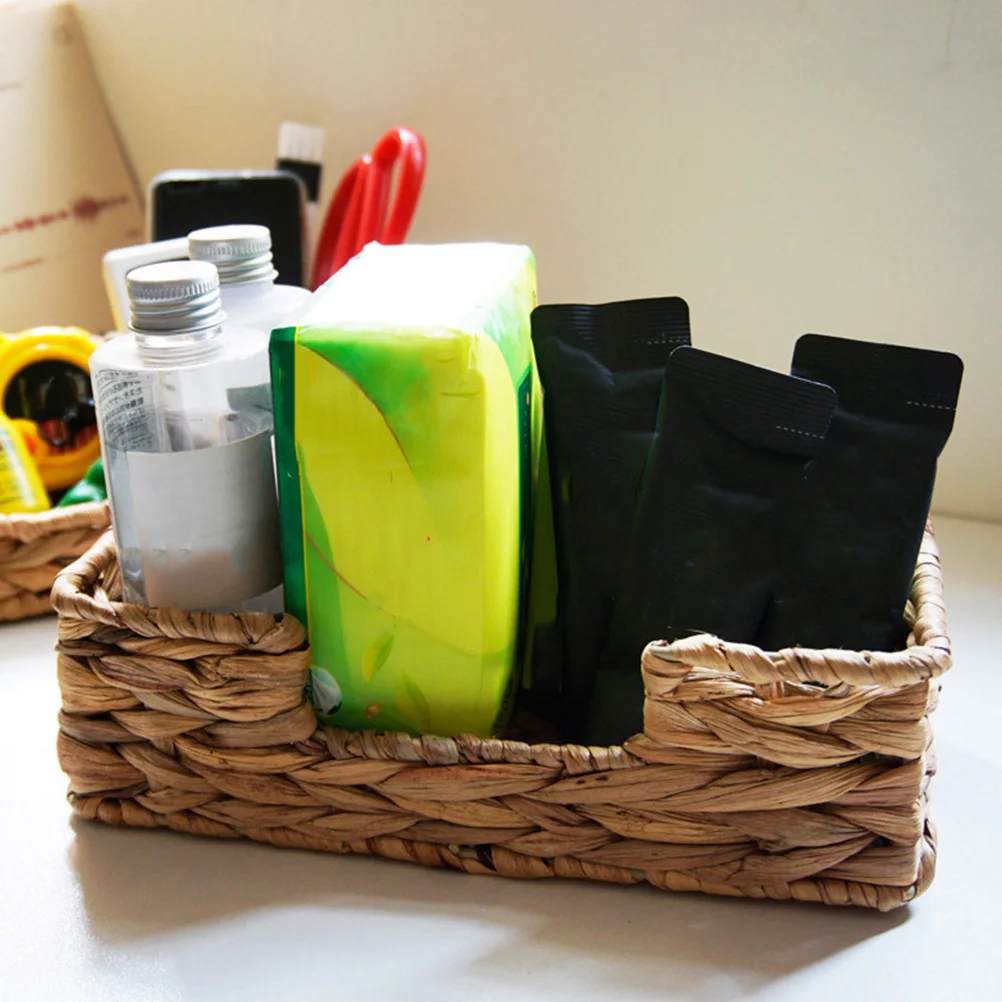 Multi-Function Basket Woven Baskets for Storage Desktop Organizer Sundries Organizer Storage Container Household Basket
Multi-Function Basket Woven Baskets for Storage Desktop Organizer Sundries Organizer Storage Container Household Basket