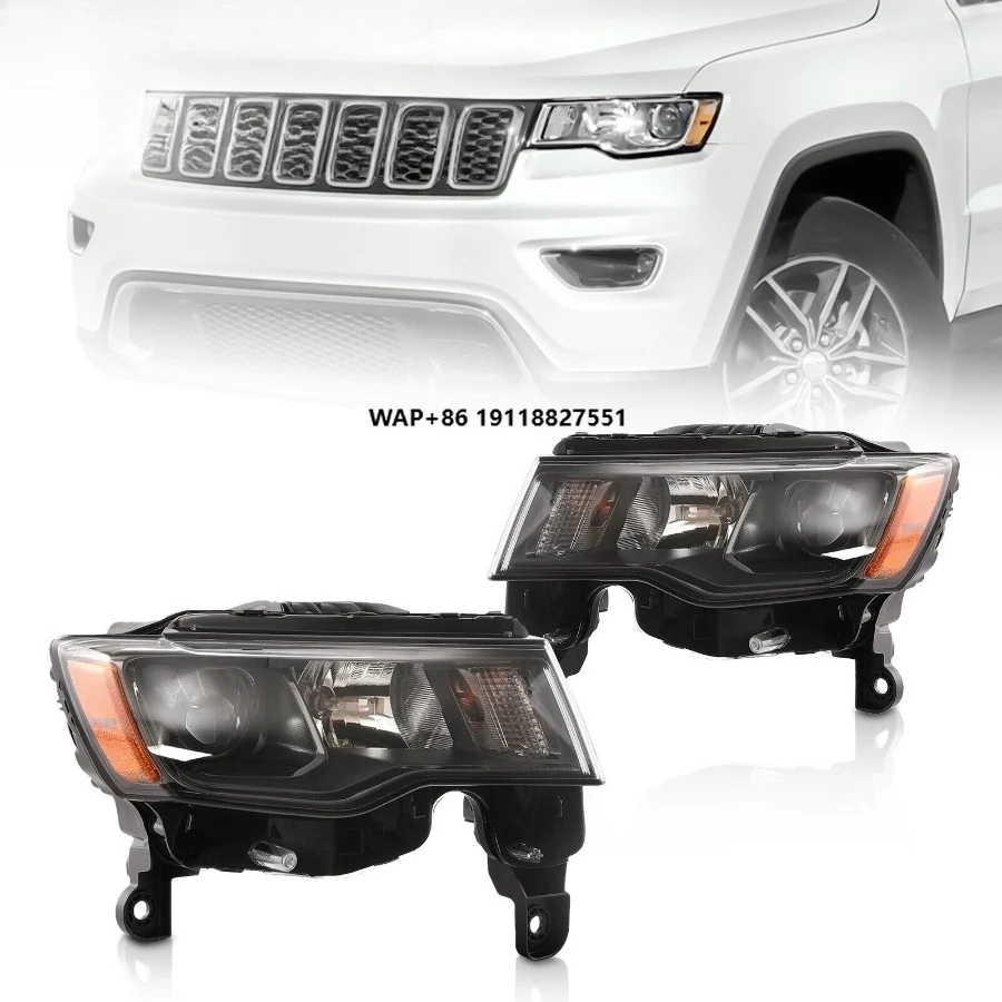 For 2016-2021 Grand Cherokee Black Halogen Headlight Headlamps Left & Right 68266646AF 68266647AF 68289234AF 68289235AF
For 2016-2021 Grand Cherokee Black Halogen Headlight Headlamps Left & Right 68266646AF 68266647AF 68289234AF 68289235AF