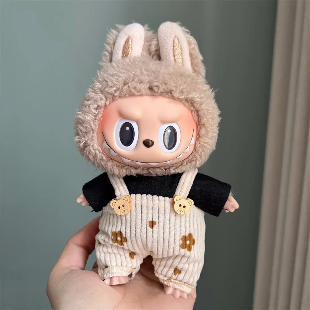 Для 17 см комбинезона Labubu Dopamine, модная виниловая кукольная одежда для Labubu, идеально подходящая для стильных кукольных нарядов
Для 17 см комбинезона Labubu Dopamine, модная виниловая кукольная одежда для Labubu, идеально подходящая для стильных кукольных нарядов