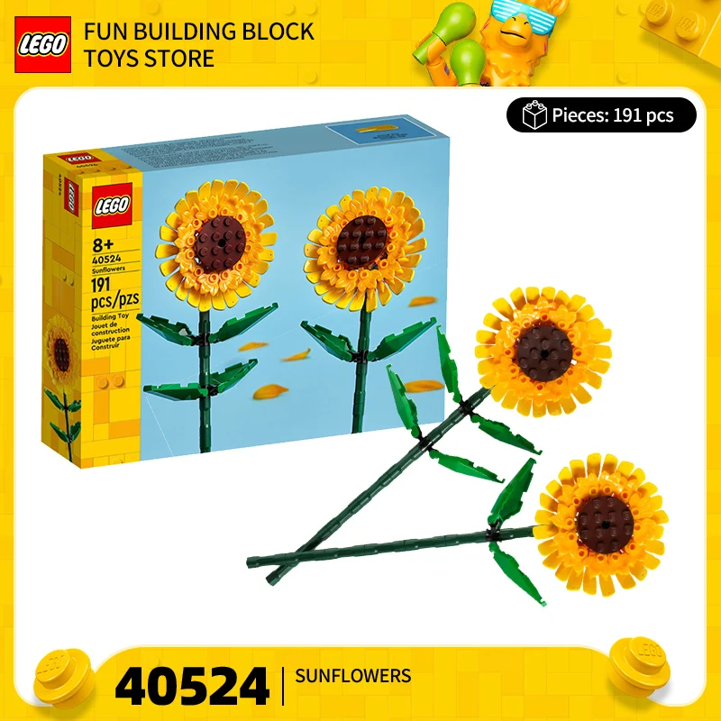 LEGO 40524 Подсолнухи, Подсолнухи, Цветы, Цветочная композиция Фестиваль Мужские и женские строительные блоки Игрушки Подарки
LEGO 40524 Подсолнухи, Подсолнухи, Цветы, Цветочная композиция Фестиваль Мужские и женские строительные блоки Игрушки Подарки