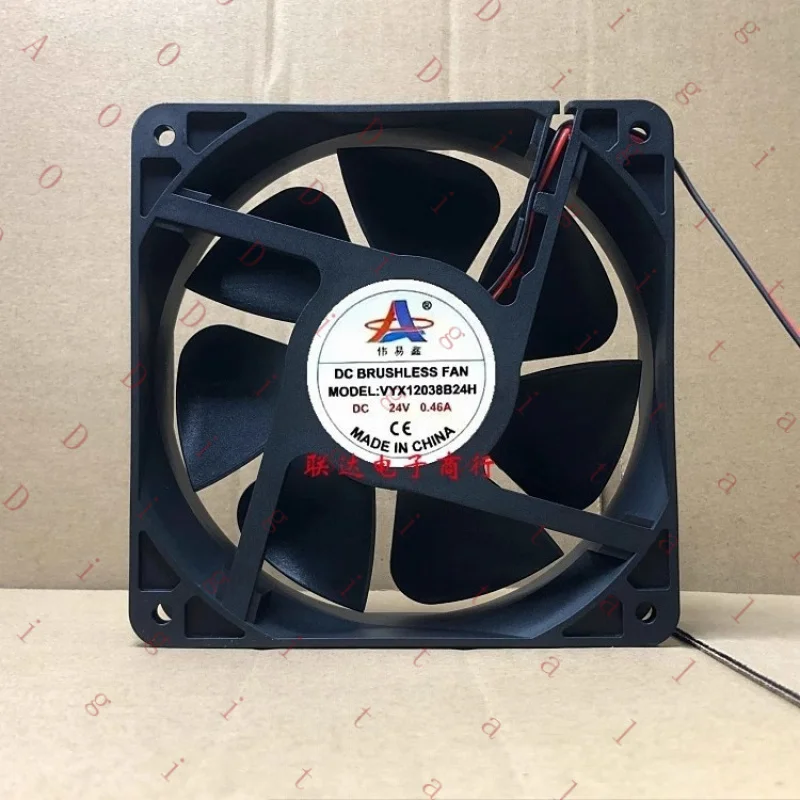 LL 1PCS FOR VYX12038B24H 12038 DC24V 0.46A 12cm Inverter Cooling Fan *ty
LL 1PCS FOR VYX12038B24H 12038 DC24V 0.46A 12cm Inverter Cooling Fan *ty