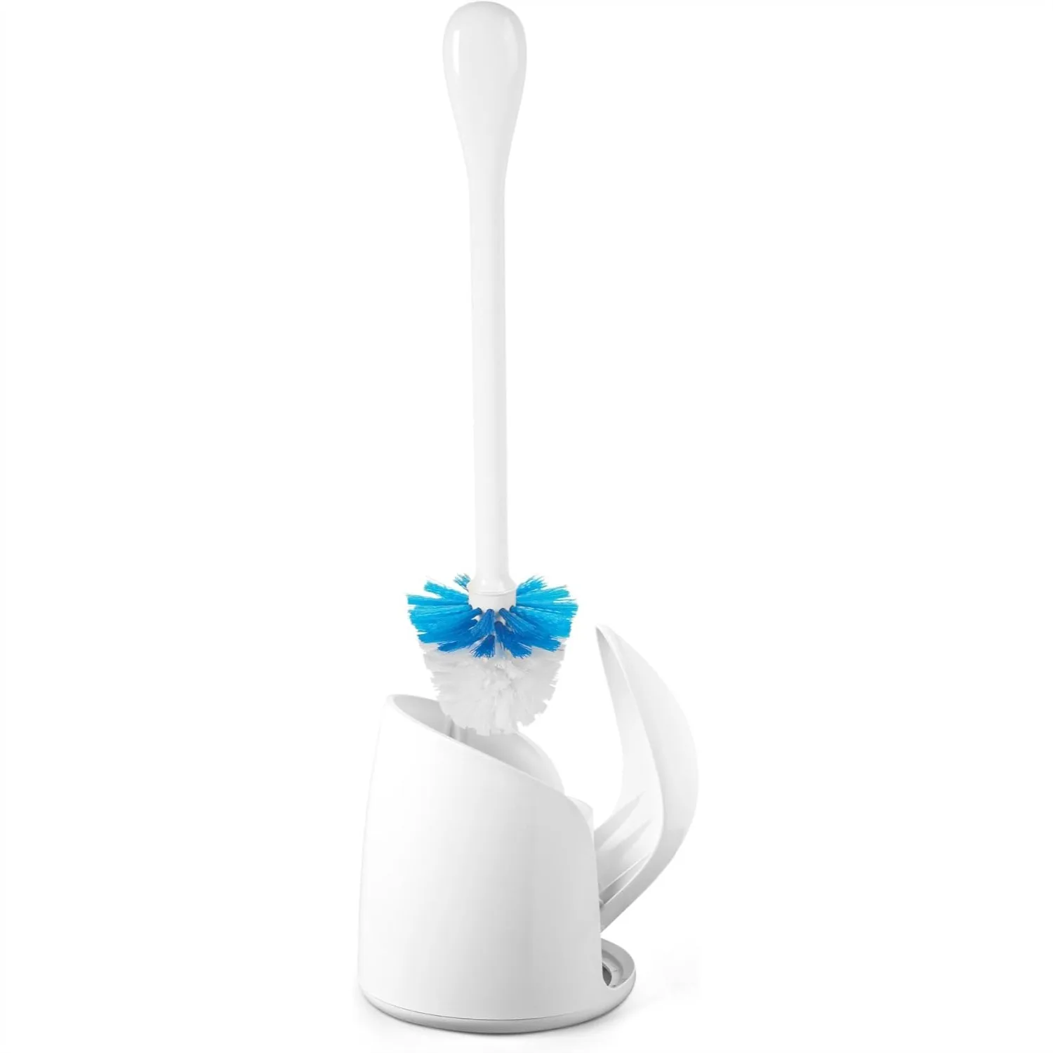 Compact Toilet Brush and Canister with Automatic Door for Bathroom Cleaning, Non-Slip Handle and Drip Tray for Small Spaces
Compact Toilet Brush and Canister with Automatic Door for Bathroom Cleaning, Non-Slip Handle and Drip Tray for Small Spaces