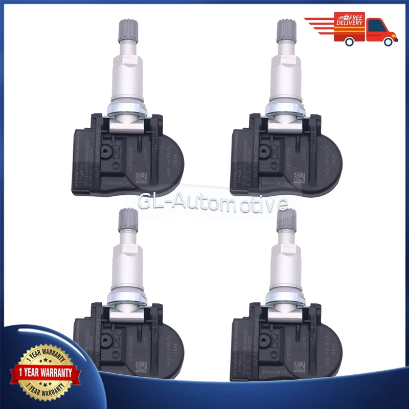 4PCS TPMS Sensor Tire Pressure Sensor For Jaguar F-type XJ XJR Land Rover LR2 Rover Sport 315MHZ BH52-1A159-CA
4PCS TPMS Sensor Tire Pressure Sensor For Jaguar F-type XJ XJR Land Rover LR2 Rover Sport 315MHZ BH52-1A159-CA