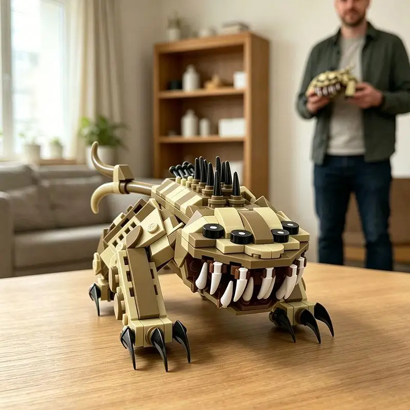 MOC Monster and Beast Model Small Particle Building Block Assembly Toy for Boys and Adults, Educational Ornament Gift 346PCS
MOC Monster and Beast Model Small Particle Building Block Assembly Toy for Boys and Adults, Educational Ornament Gift 346PCS