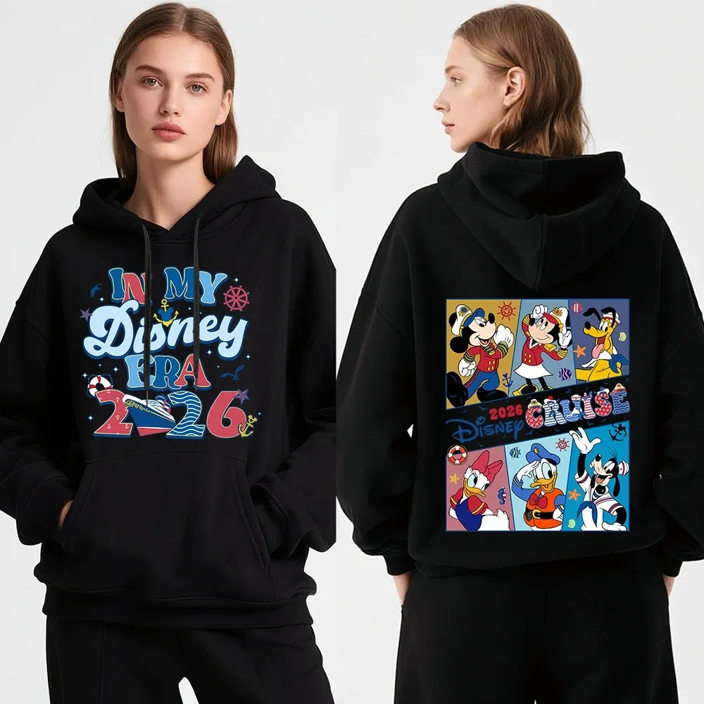 Памятная толстовка с принтом на тему осени-зимы 2026 от Disney для мужчин и женщин, повседневный и теплый верх
Памятная толстовка с принтом на тему осени-зимы 2026 от Disney для мужчин и женщин, повседневный и теплый верх