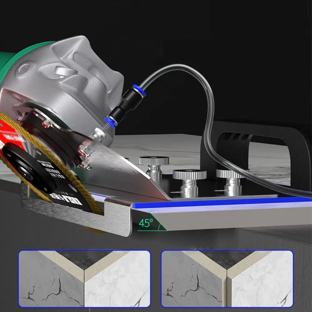 Durable 45° Angle Grinder Stand Antirust Adjustable Tile Chamfering Tool Waterproof Cutting Bracket Angle Grinder Chamfer Board
Durable 45° Angle Grinder Stand Antirust Adjustable Tile Chamfering Tool Waterproof Cutting Bracket Angle Grinder Chamfer Board
