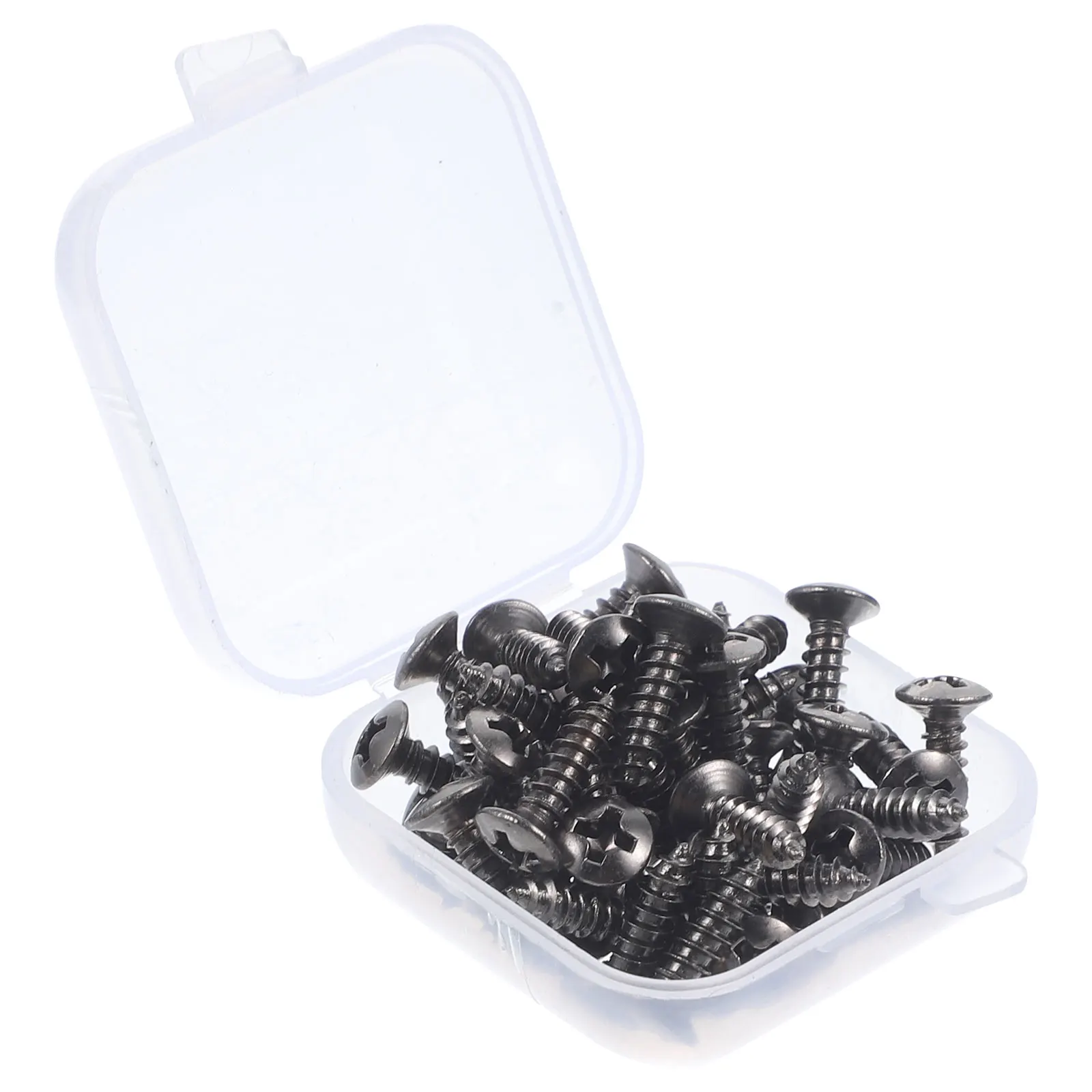 50 Pcs Screw Guitar Cover Parts Electric Accessories Bass & Gear Hardware Pick Guard Screws Accesories
50 Pcs Screw Guitar Cover Parts Electric Accessories Bass & Gear Hardware Pick Guard Screws Accesories