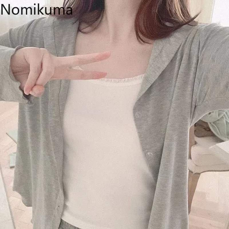Thin Solid Color Coat for Women's Long Sleeve Hooded Single-breasted Loose Tops 2025 Ropa Mujer Fashion Casual Summer Jackets
Thin Solid Color Coat for Women's Long Sleeve Hooded Single-breasted Loose Tops 2025 Ropa Mujer Fashion Casual Summer Jackets