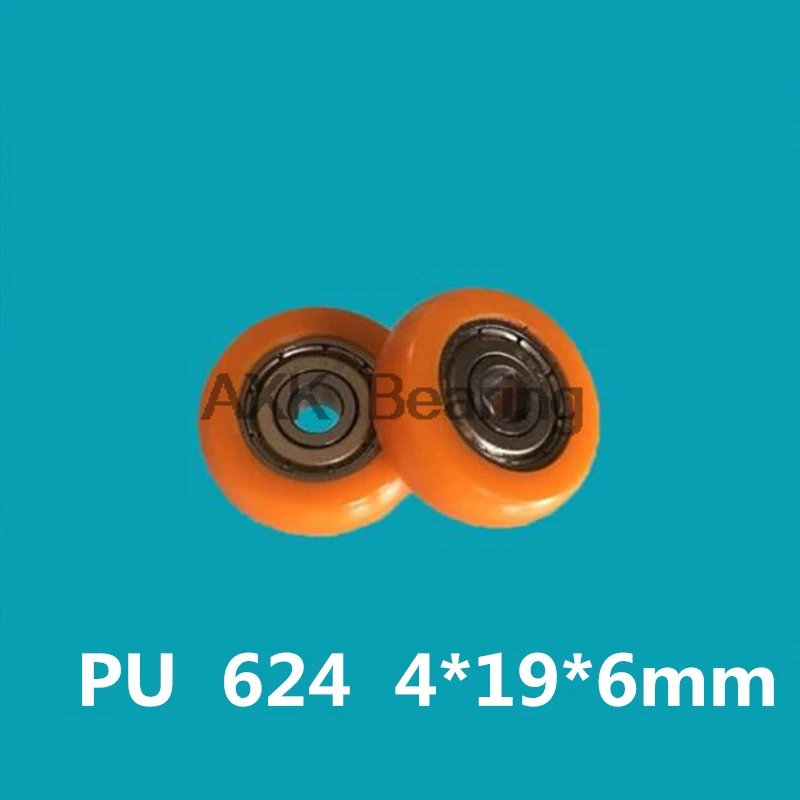 10pcs 4*19*6mm R type nylon pulley package plastic bearings for 3D printer doors Windows 624 bearing wrapped rubber wheel
10pcs 4*19*6mm R type nylon pulley package plastic bearings for 3D printer doors Windows 624 bearing wrapped rubber wheel
