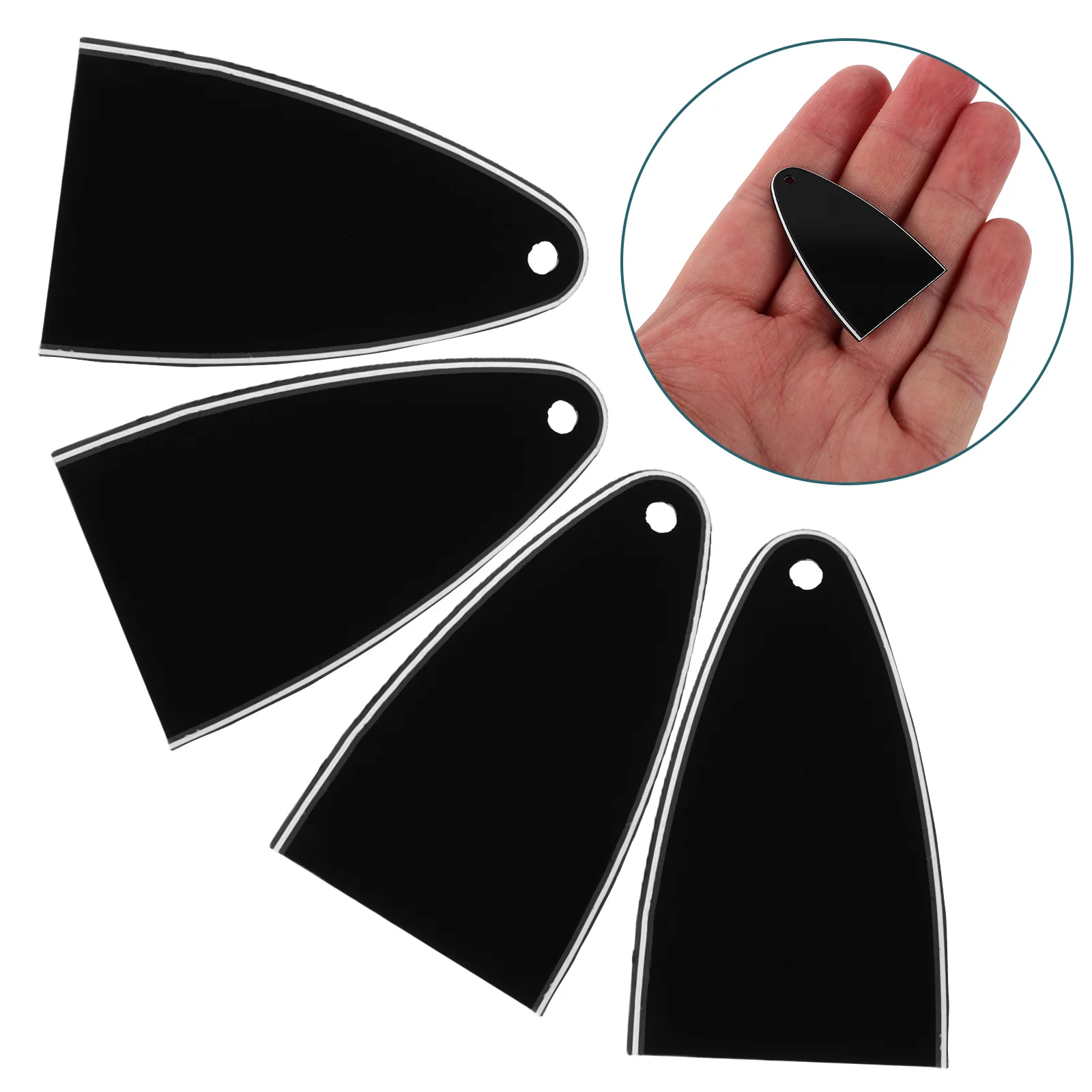 8 Pcs Electric Bass Accessories Detachable Guitar Truss Rod Cover Pole Repairs Plastic
8 Pcs Electric Bass Accessories Detachable Guitar Truss Rod Cover Pole Repairs Plastic