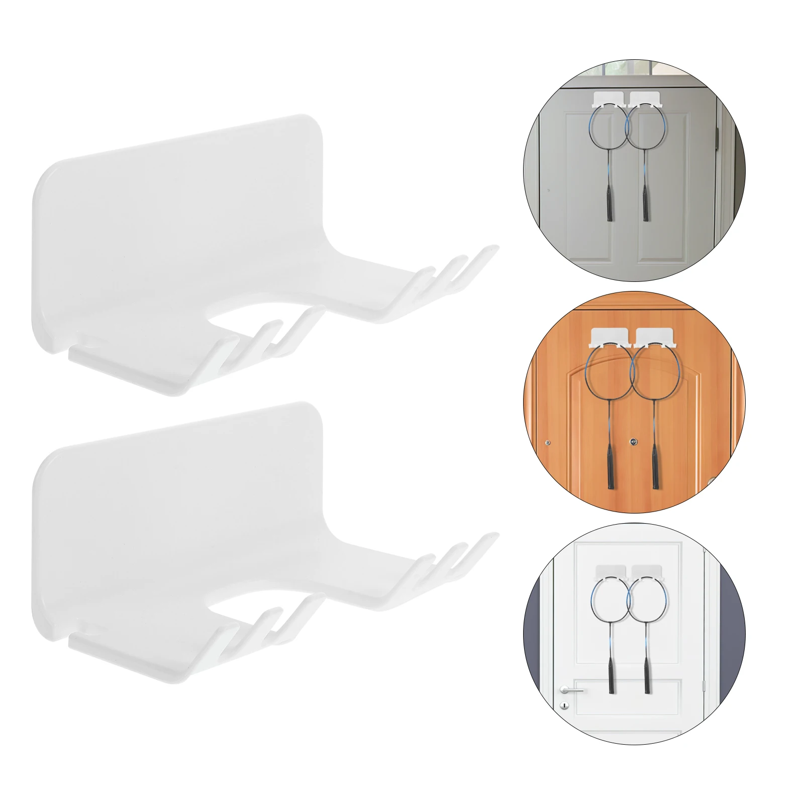 2 Pcs Badminton Racket Hook Creative Display Mount Acrylic Support Convenient Stand
2 Pcs Badminton Racket Hook Creative Display Mount Acrylic Support Convenient Stand