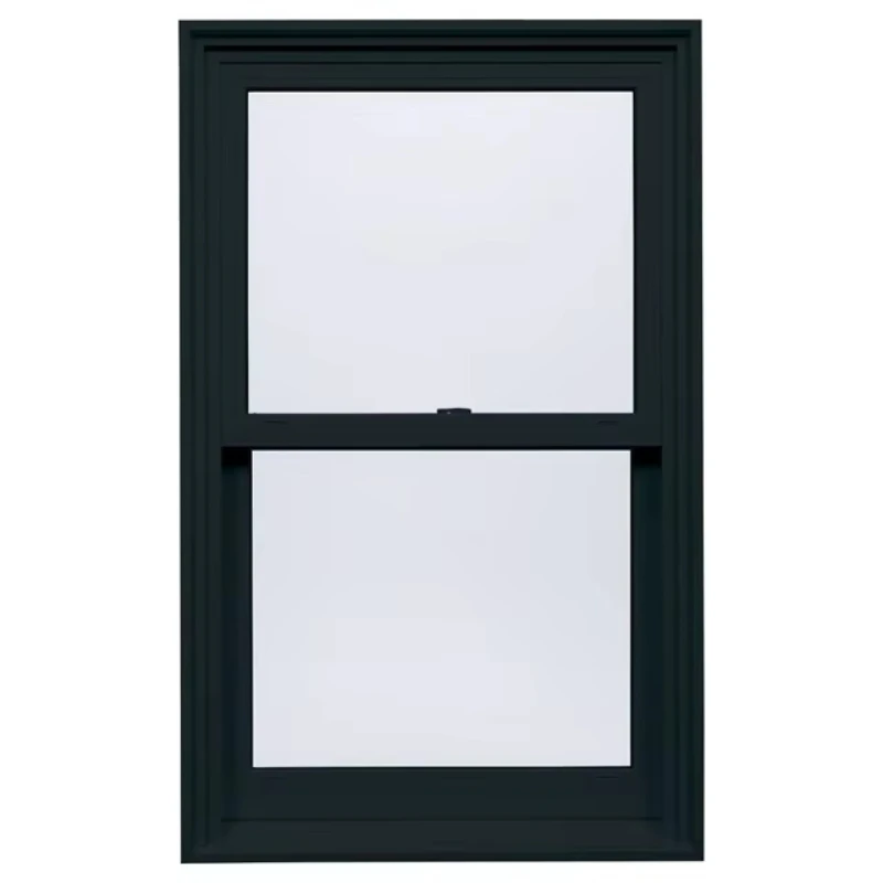 North American soundproof double hanging window vertical sliding with screen aluminum alloy frame 
North American soundproof double hanging window vertical sliding with screen aluminum alloy frame