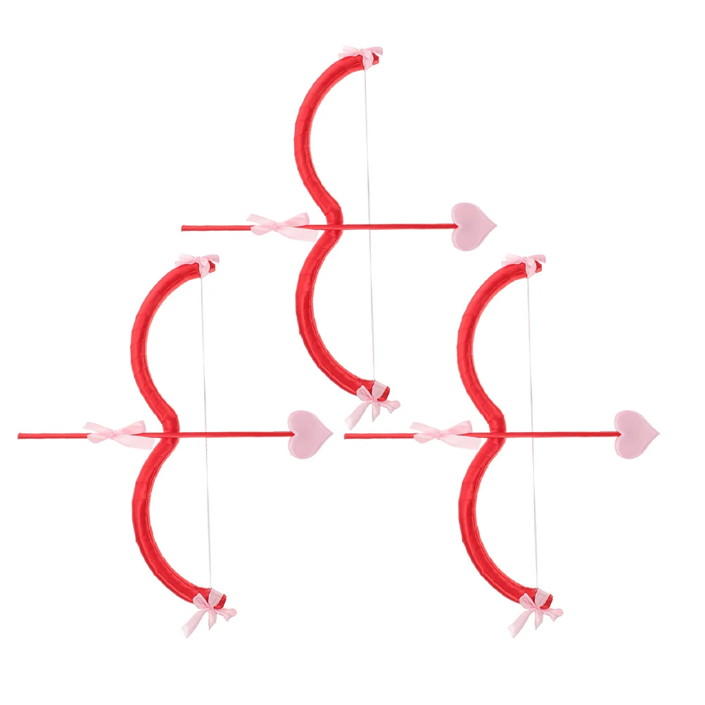 3Sets Valentine Cupid Bow Arrow Set Comfortable Lightweight Props for Party Costumes Cosplay Outfits Photo Shoot Decoration
3Sets Valentine Cupid Bow Arrow Set Comfortable Lightweight Props for Party Costumes Cosplay Outfits Photo Shoot Decoration