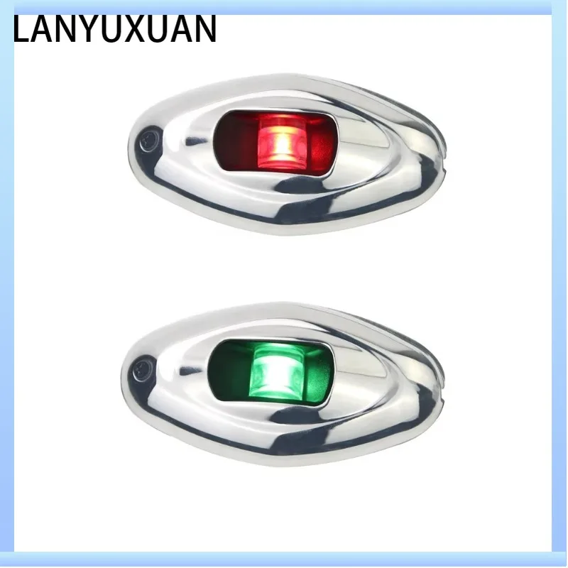 12VDC Waterproof Pontoon Boat Yacht Green Starboard Red Port Signal Navigation LED Marine Lights
12VDC Waterproof Pontoon Boat Yacht Green Starboard Red Port Signal Navigation LED Marine Lights