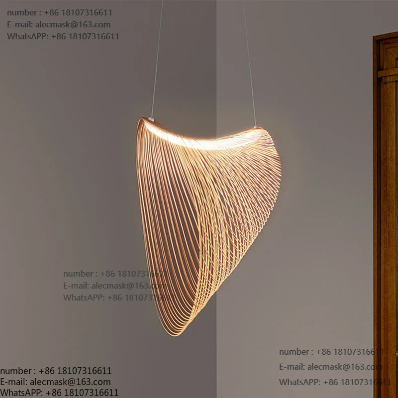 Japanese restaurant wabi-sabi style chandelier log Italian designer idea
Japanese restaurant wabi-sabi style chandelier log Italian designer idea