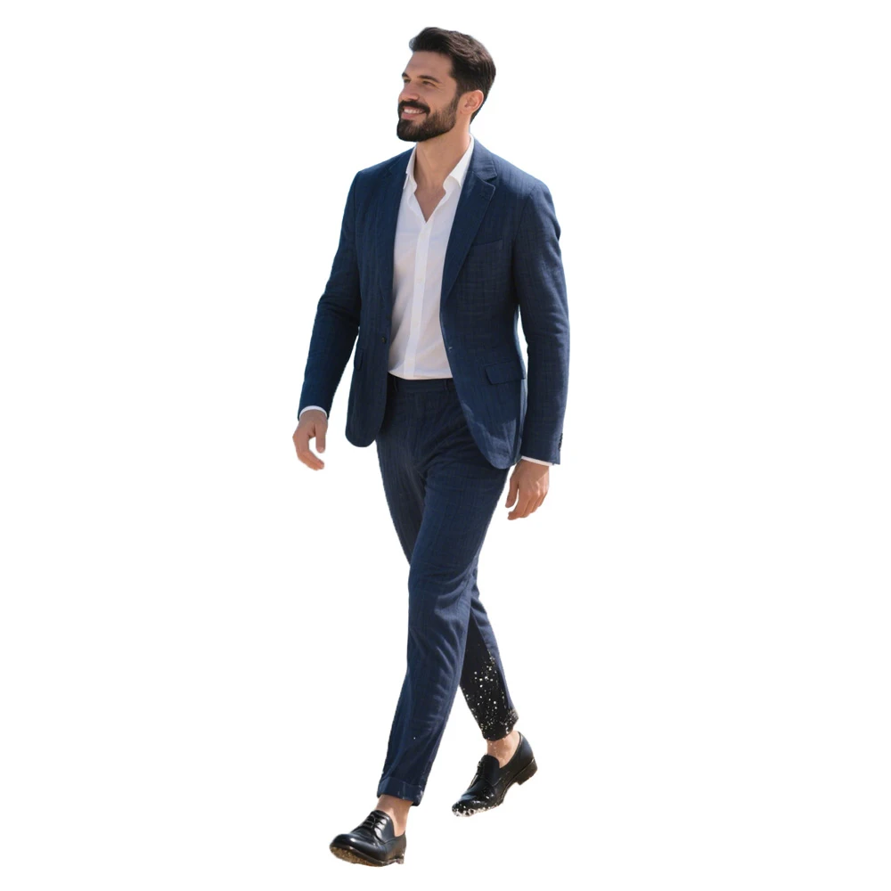 Mens Pant Suits 2 Piece Summer Autumn Single One Button Linen Solid Blazer Jacket Smart Casual Wedding Business Commuting Suit
Mens Pant Suits 2 Piece Summer Autumn Single One Button Linen Solid Blazer Jacket Smart Casual Wedding Business Commuting Suit
