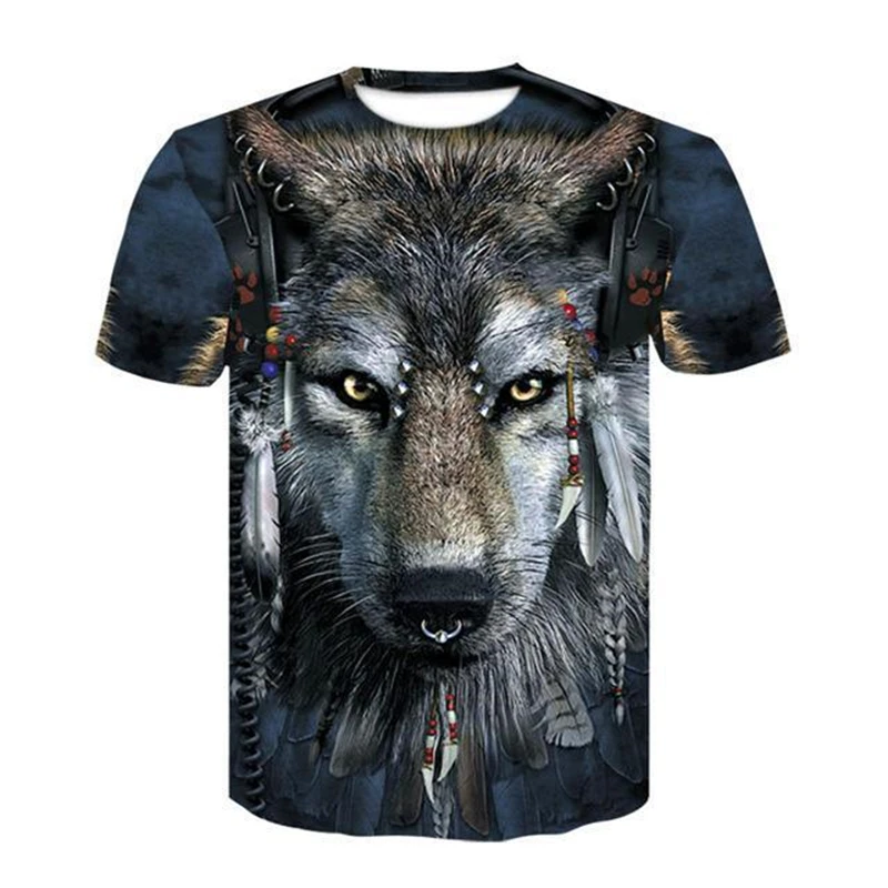 Cool Wolf 3D Print Children's Clothing Boys Clothes Short Sleeve Kids Summer Clothes Casual Stylish Boy Tshirt O-Neck Child Tops
Cool Wolf 3D Print Children's Clothing Boys Clothes Short Sleeve Kids Summer Clothes Casual Stylish Boy Tshirt O-Neck Child Tops