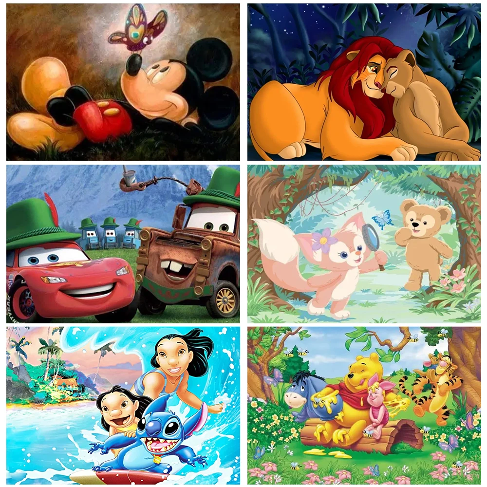 Disney Cartoon Lilo Stitch 5D DIY Diamond Painting The Lion King Full Drill Diamond Mosaic Embroidery Home Decor Gift
Disney Cartoon Lilo Stitch 5D DIY Diamond Painting The Lion King Full Drill Diamond Mosaic Embroidery Home Decor Gift