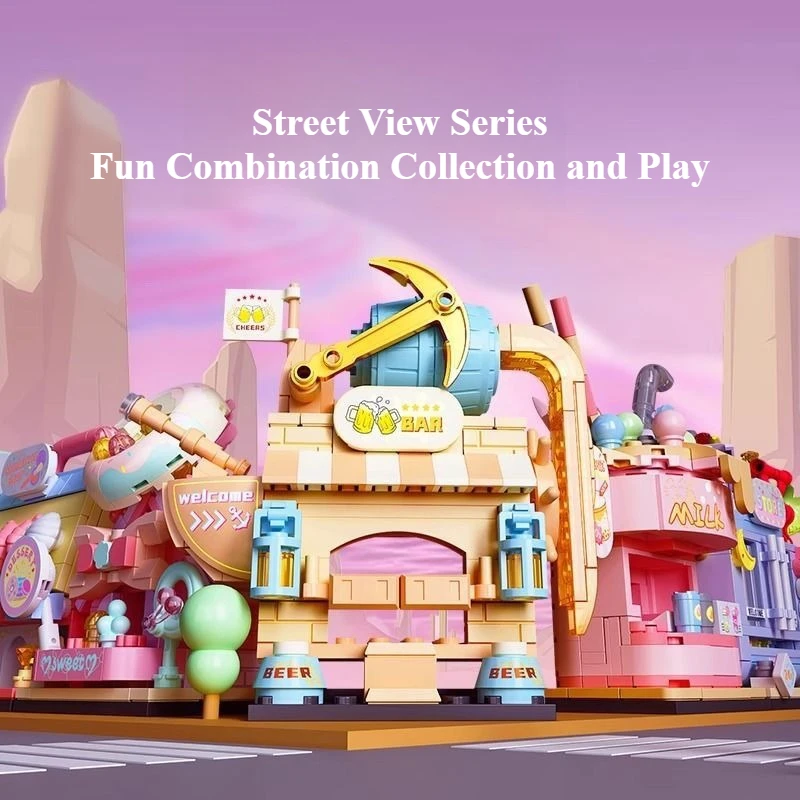 SEMBO Мини Street View Архитектура Мелкие частицы Строительные блоки Сращивание игрушек Праздничные подарки DIY Модели головоломок Подарки на день рождения
SEMBO Мини Street View Архитектура Мелкие частицы Строительные блоки Сращивание игрушек Праздничные подарки DIY Модели головоломок Подарки на день рождения