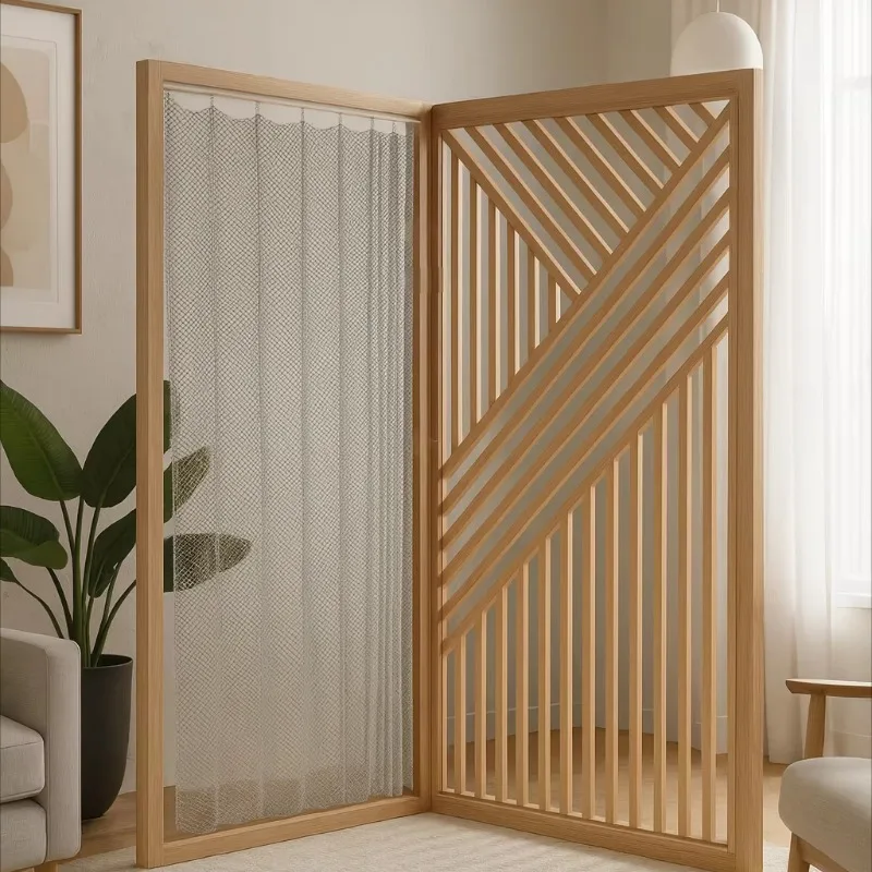 Solid wood partition screens for hotels, offices and meeting rooms, directly facing the entrance
Solid wood partition screens for hotels, offices and meeting rooms, directly facing the entrance
