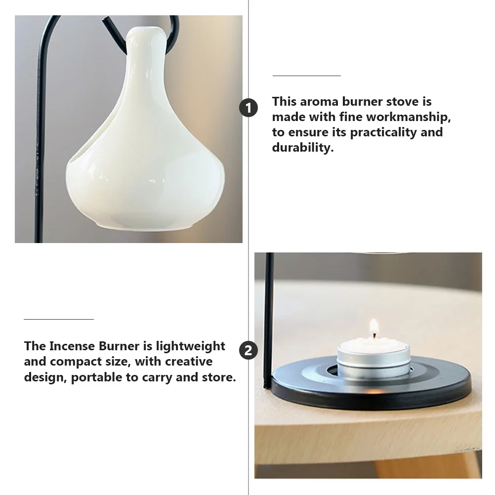 1Set Decorative Retro Incense Burner Desktop Aroma Stove Oil Burner Essential Oil Holder Relaxing Home Office Decor
1Set Decorative Retro Incense Burner Desktop Aroma Stove Oil Burner Essential Oil Holder Relaxing Home Office Decor