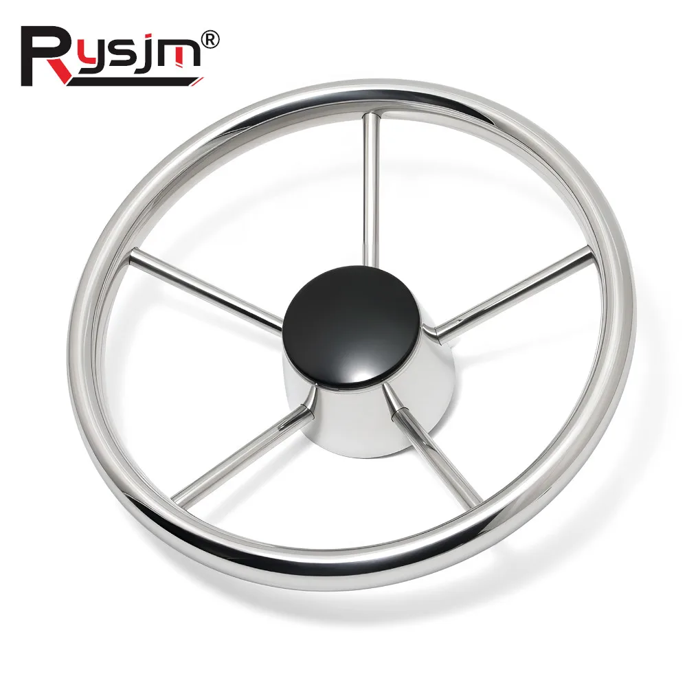 Heavy Duty Marine Stainless Steering Wheel 5 Spoke 25 Degree 11'' For Marine Boat Yacht Accessories Steering Wheel 11 Inch
Heavy Duty Marine Stainless Steering Wheel 5 Spoke 25 Degree 11'' For Marine Boat Yacht Accessories Steering Wheel 11 Inch