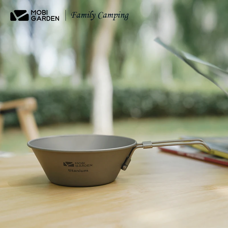 MOBI GARDEN 45g Ultralight Titanium Bowl Folding Handle Noodle Bowl Camping Tableware φ124mm 1 Person Mini Bowl Outdoor Picnic
MOBI GARDEN 45g Ultralight Titanium Bowl Folding Handle Noodle Bowl Camping Tableware φ124mm 1 Person Mini Bowl Outdoor Picnic