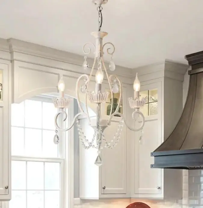 Simple American Country Chandelier Living Room Bedroom Dining Room Lights Retro White Cafe Clothing Store Crystal Lights
Simple American Country Chandelier Living Room Bedroom Dining Room Lights Retro White Cafe Clothing Store Crystal Lights