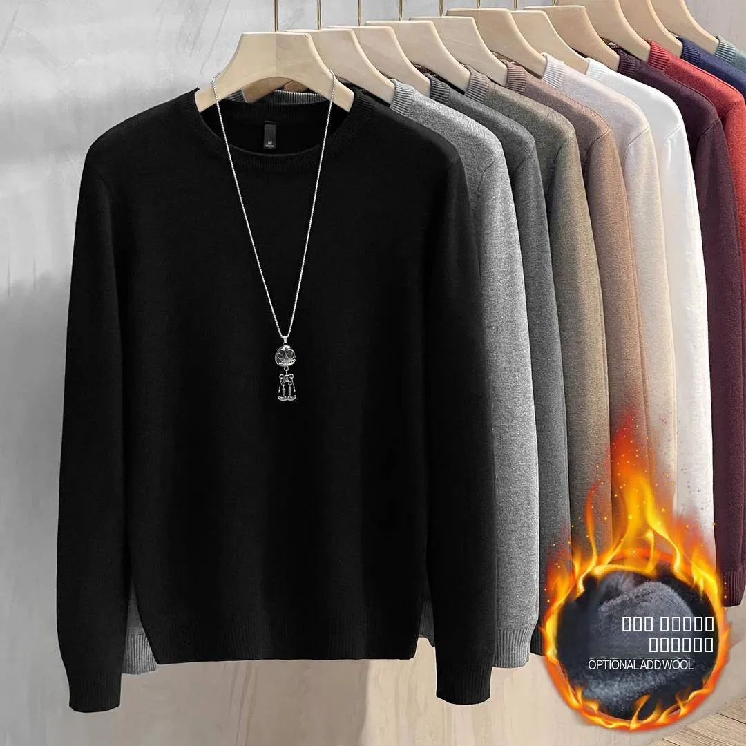 Новинка 2025 года, вязаный свитер Color Base irt, осень-зима, круглый, внутренняя одежда, теплый мужской длинный светящийся круглый свитер Ne
Новинка 2025 года, вязаный свитер Color Base irt, осень-зима, круглый, внутренняя одежда, теплый мужской длинный светящийся круглый свитер Ne