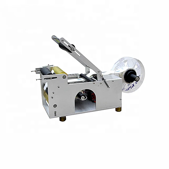 Space-saving MT-50 glass and plastic round bottle manual adhesive sticker labeling machine
Space-saving MT-50 glass and plastic round bottle manual adhesive sticker labeling machine