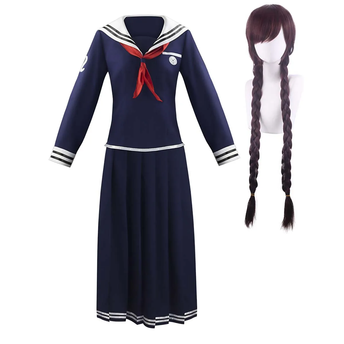 Women Halloween Game Danganronpa Cosplay Fukawa Toko Costume or wig
Women Halloween Game Danganronpa Cosplay Fukawa Toko Costume or wig