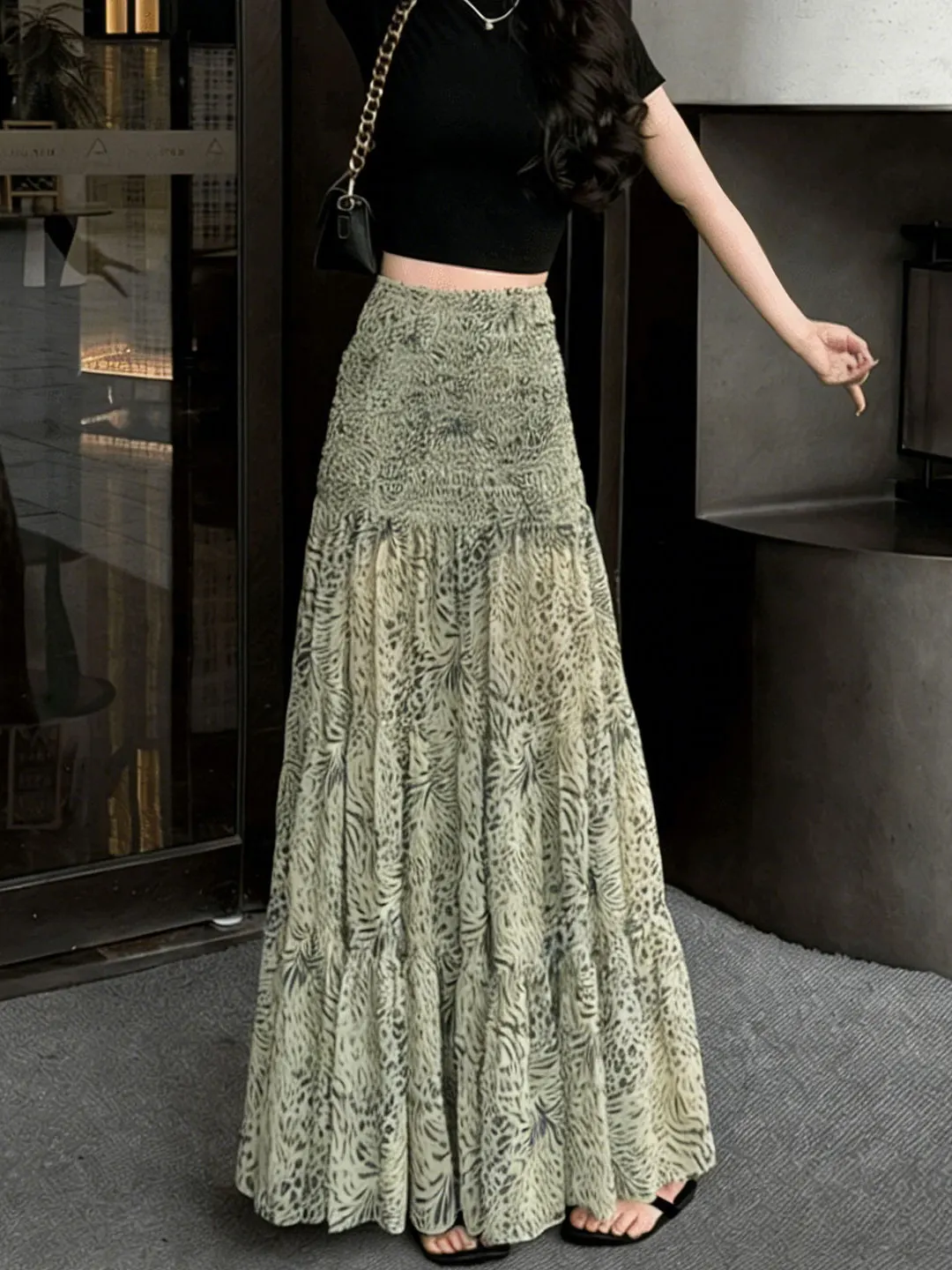 Elegant High Waist Floral Lace Half Skirt Women's Summer 2026 New Style Beach Vacation Fairy Skirt Casual Daily Umbrella Skirt
Elegant High Waist Floral Lace Half Skirt Women's Summer 2026 New Style Beach Vacation Fairy Skirt Casual Daily Umbrella Skirt