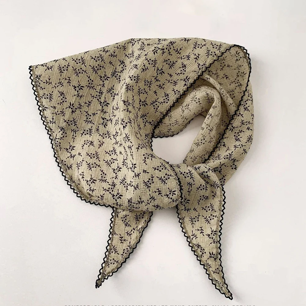 1pcs New Flower Neck Scarf Shawl Summer Triangle Hair Head Wrap Headband Handkerchief Hair Ties Bandanas Hair Ribbon for Women
1pcs New Flower Neck Scarf Shawl Summer Triangle Hair Head Wrap Headband Handkerchief Hair Ties Bandanas Hair Ribbon for Women