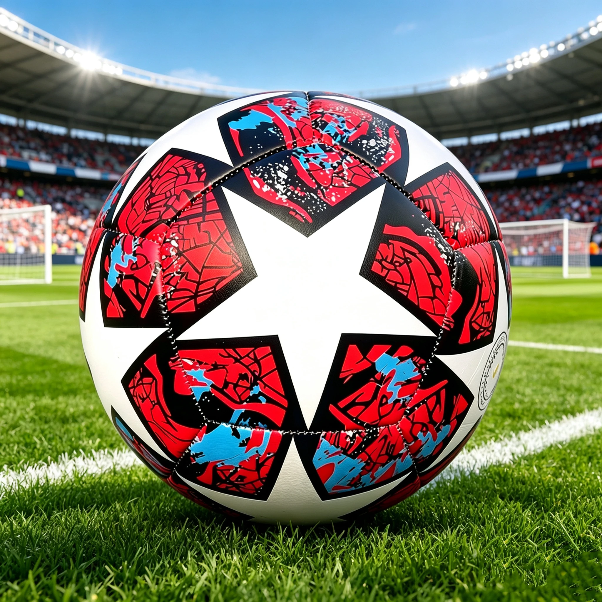 Soccer Ball Official Size 5 Waterproof PU Leather - Professional Training & Official Match Ball, for Outdoor & Indoor Games
Soccer Ball Official Size 5 Waterproof PU Leather - Professional Training & Official Match Ball, for Outdoor & Indoor Games