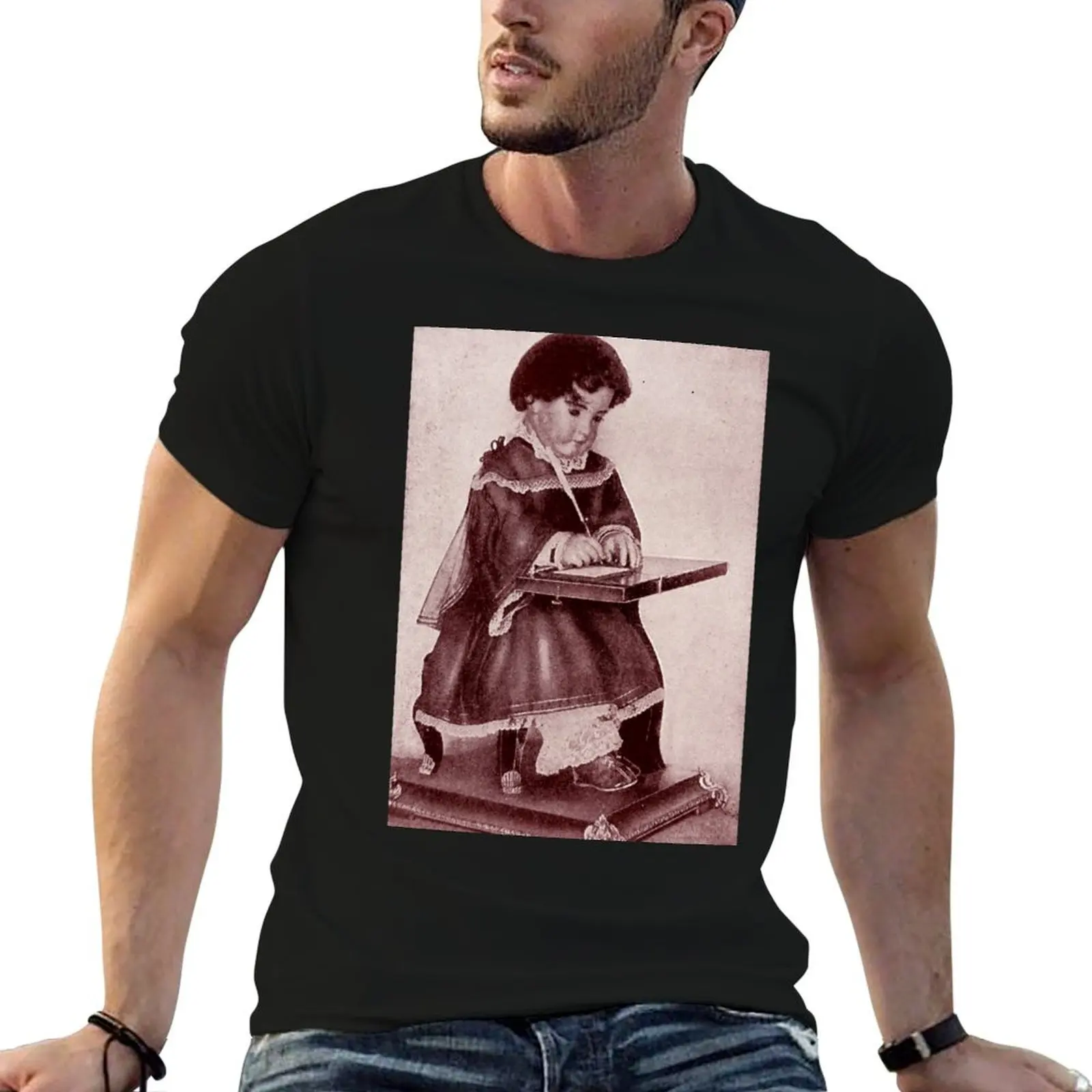Vintage creepy doll T-Shirt vintage anime shirt vintage clothes plus sizes cotton t shirt men
Vintage creepy doll T-Shirt vintage anime shirt vintage clothes plus sizes cotton t shirt men