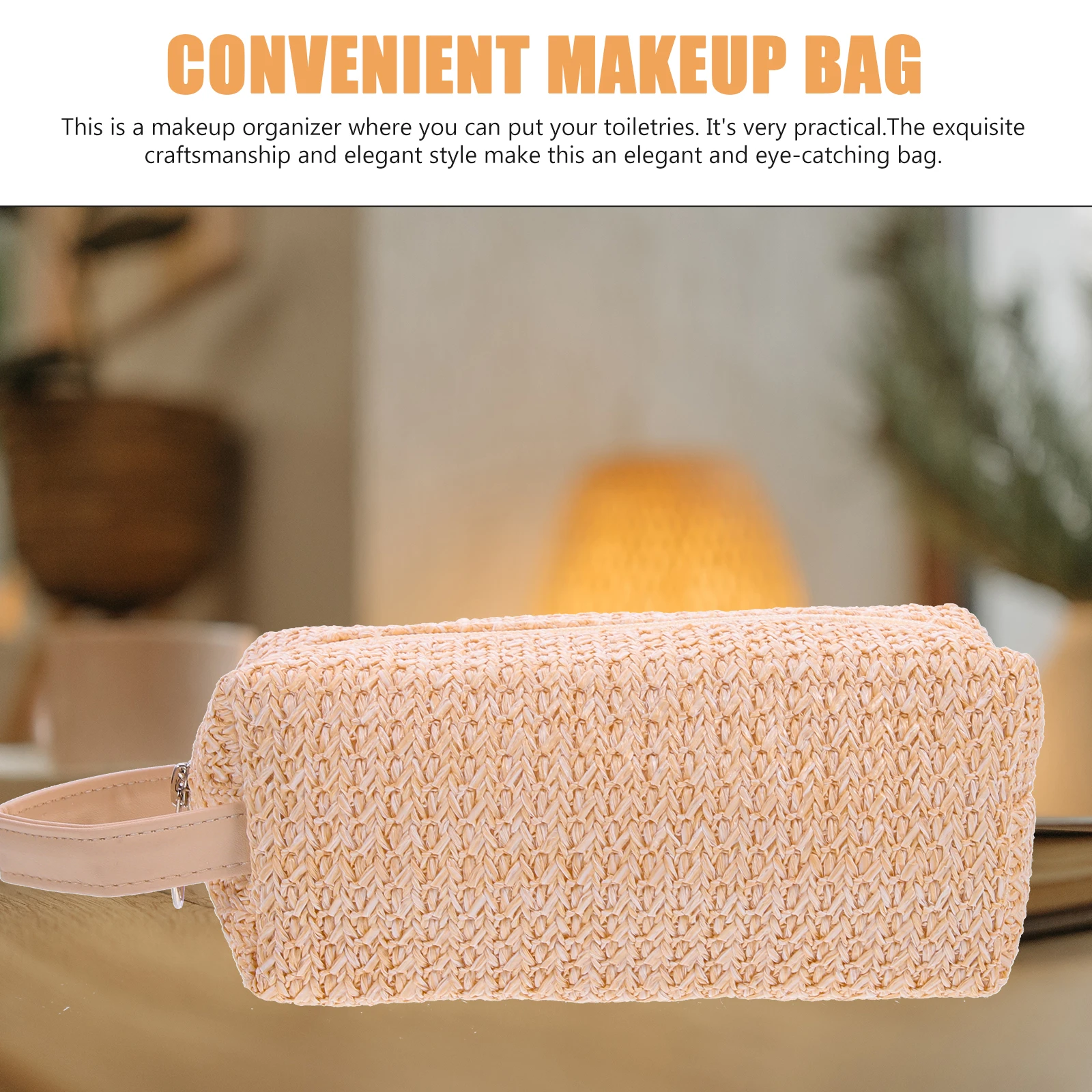 Makeup Travel Bag Portable Large Capacity Cosmetics Toiletry Bag Handle Lightweight Organizer for Travel Camping
Makeup Travel Bag Portable Large Capacity Cosmetics Toiletry Bag Handle Lightweight Organizer for Travel Camping