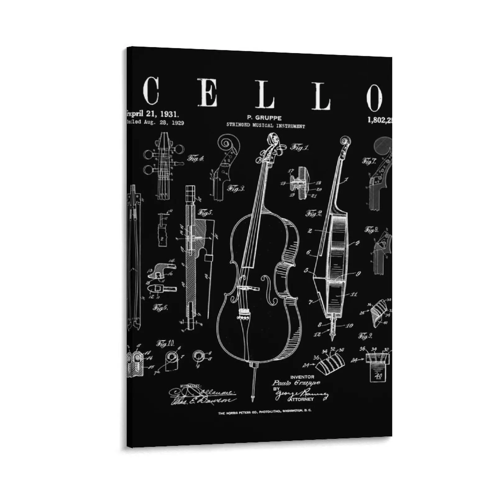 Cello Vintage Patent Cellist Drawing Print Canvas Painting Decoration home Decorative prints wall painting luxury home decor
Cello Vintage Patent Cellist Drawing Print Canvas Painting Decoration home Decorative prints wall painting luxury home decor