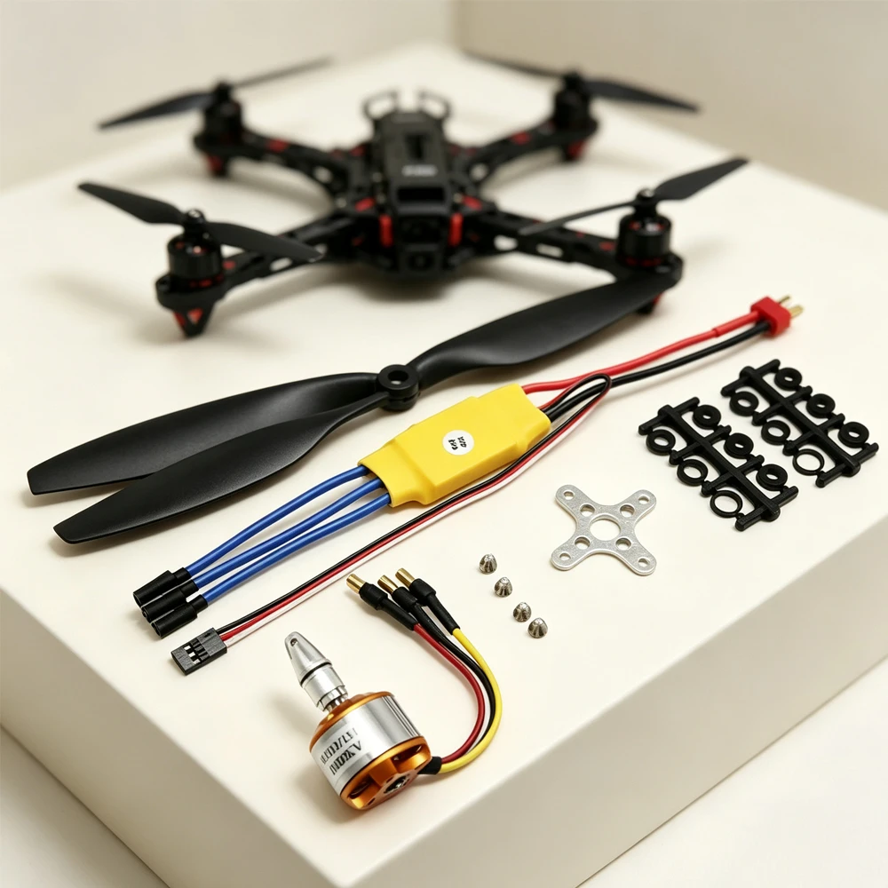 4set/lot A2212 KV930 KV1000 2-3S Brushless Motor+30A Brushless ESC+1045 Propeller For F450 F550 Quadcopter
4set/lot A2212 KV930 KV1000 2-3S Brushless Motor+30A Brushless ESC+1045 Propeller For F450 F550 Quadcopter