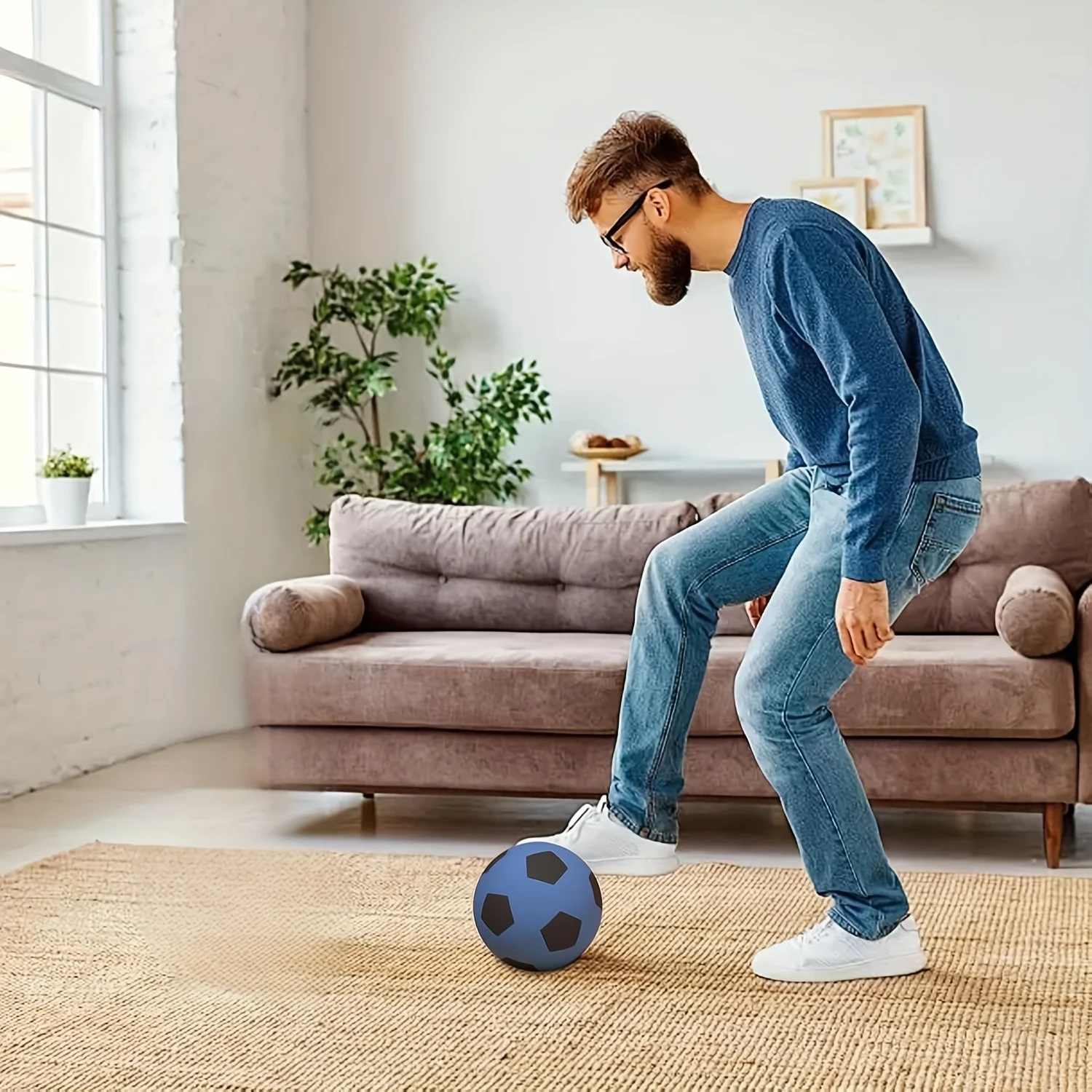 Silent Football - Suitable for indoor use
Silent Football - Suitable for indoor use